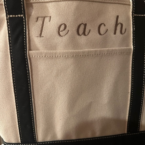 Lands End Boat Tote ‘Teach’ Bag - Picture 2 of 3